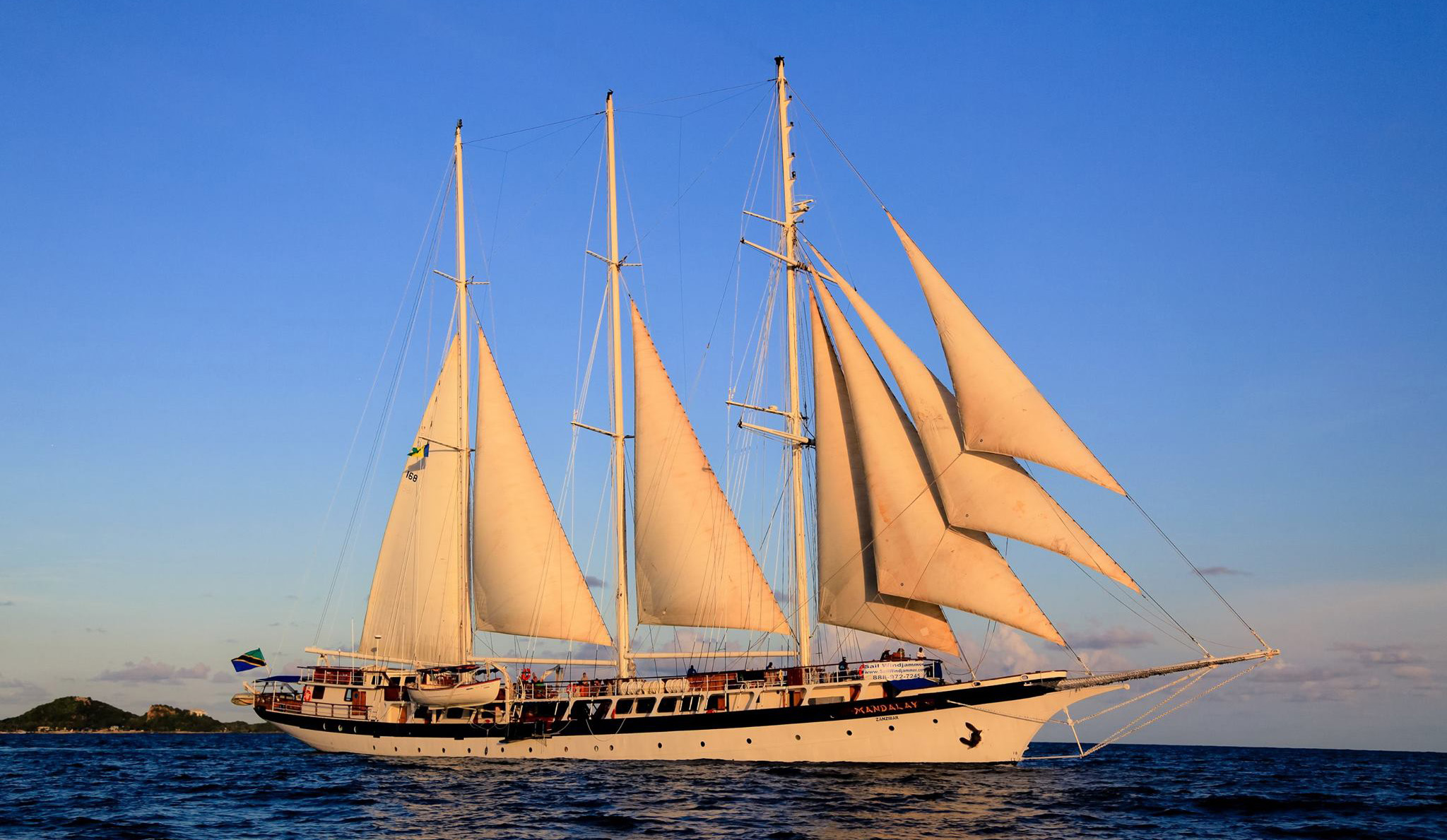 Adventure Travel Cruise with Top Models to Grenada on 236-foot Schooner : November 12 - 18th, 2017
